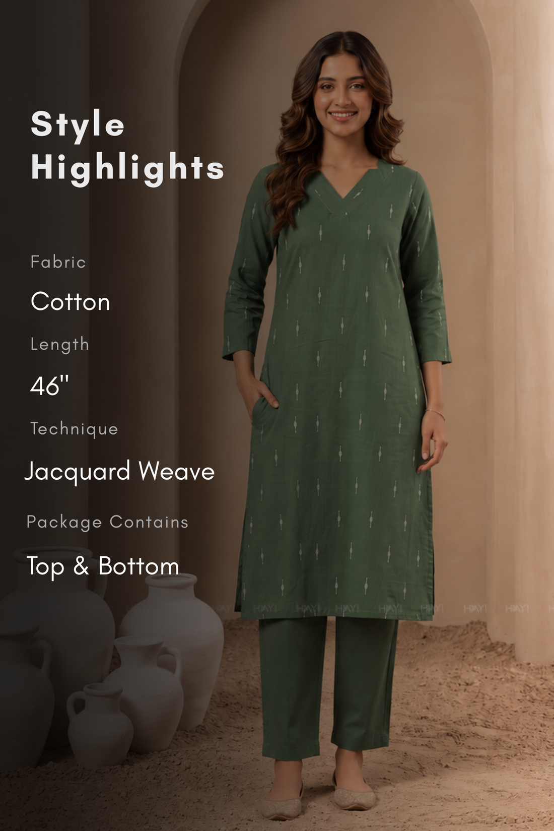 Misty Moss Green Co-ord Set