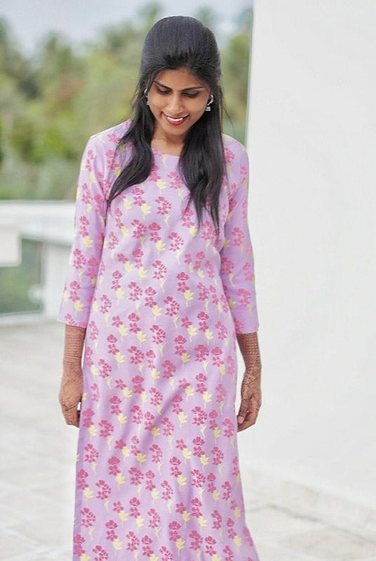 FLORAL KURTI