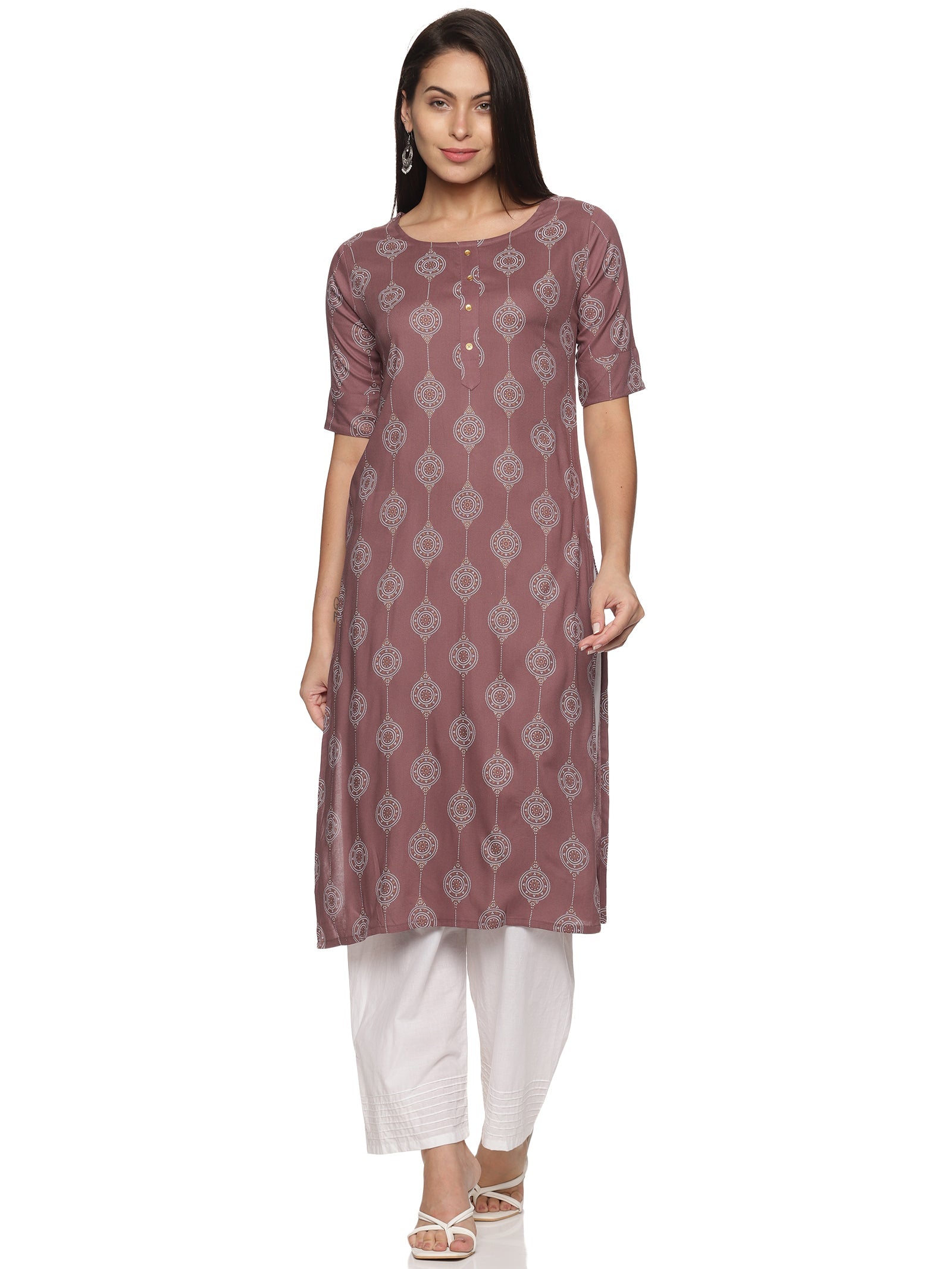 Concentric Dots Kurti