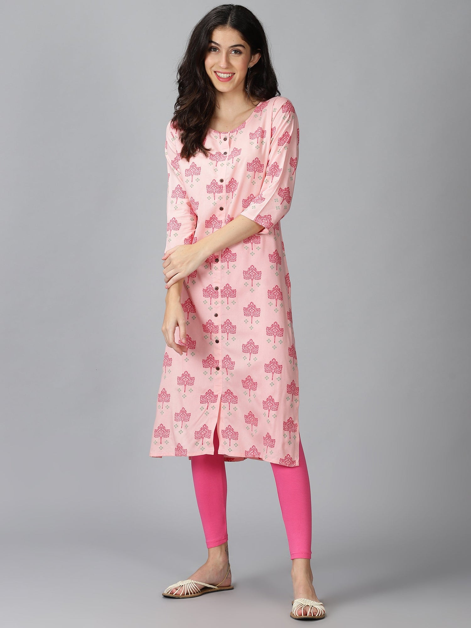 Infinity Trees Kurti