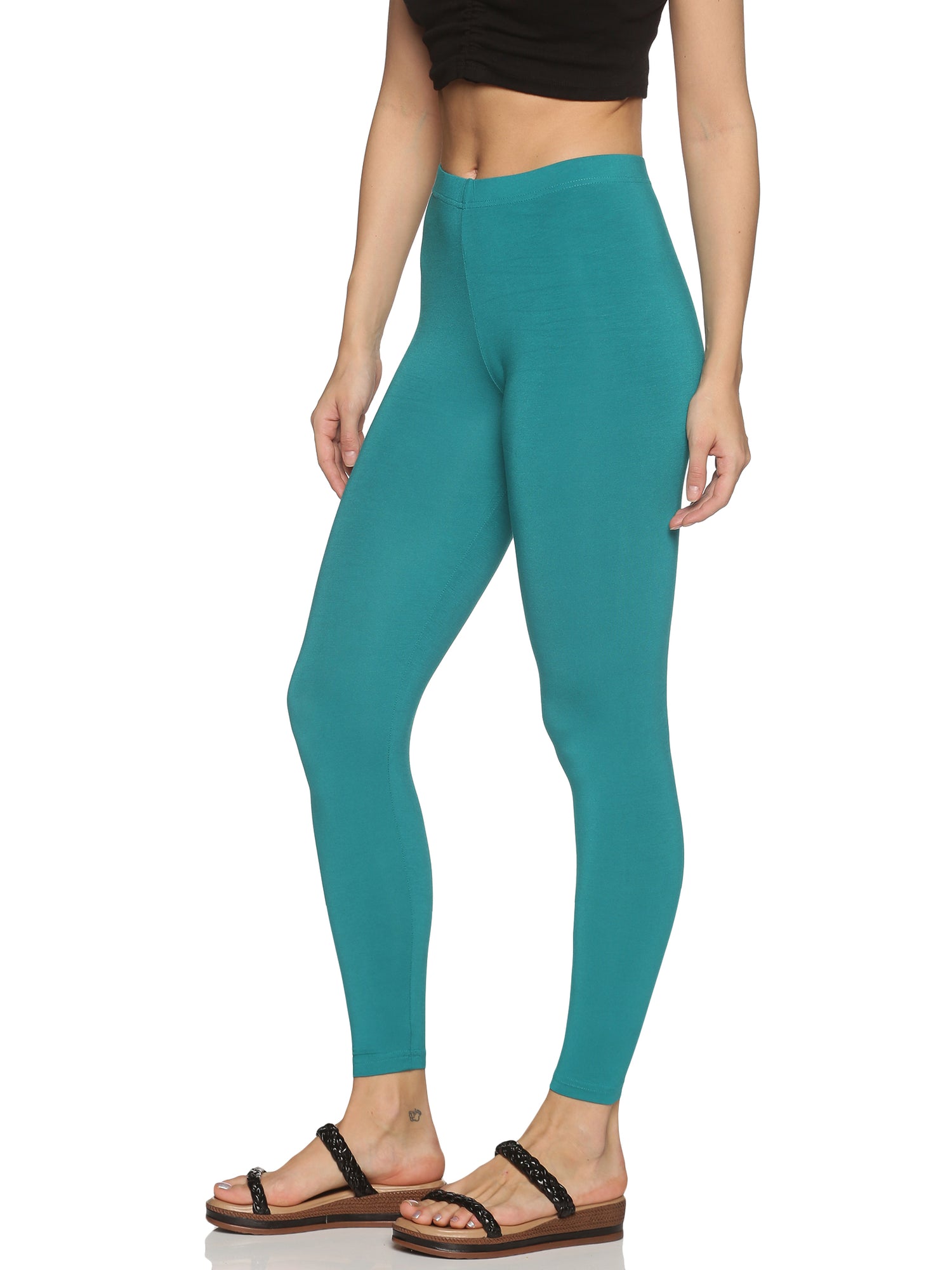 Peacock Green ankle