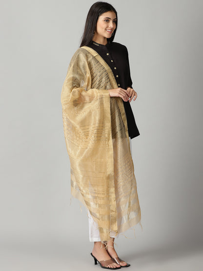 Gold Banarasi Dupatta