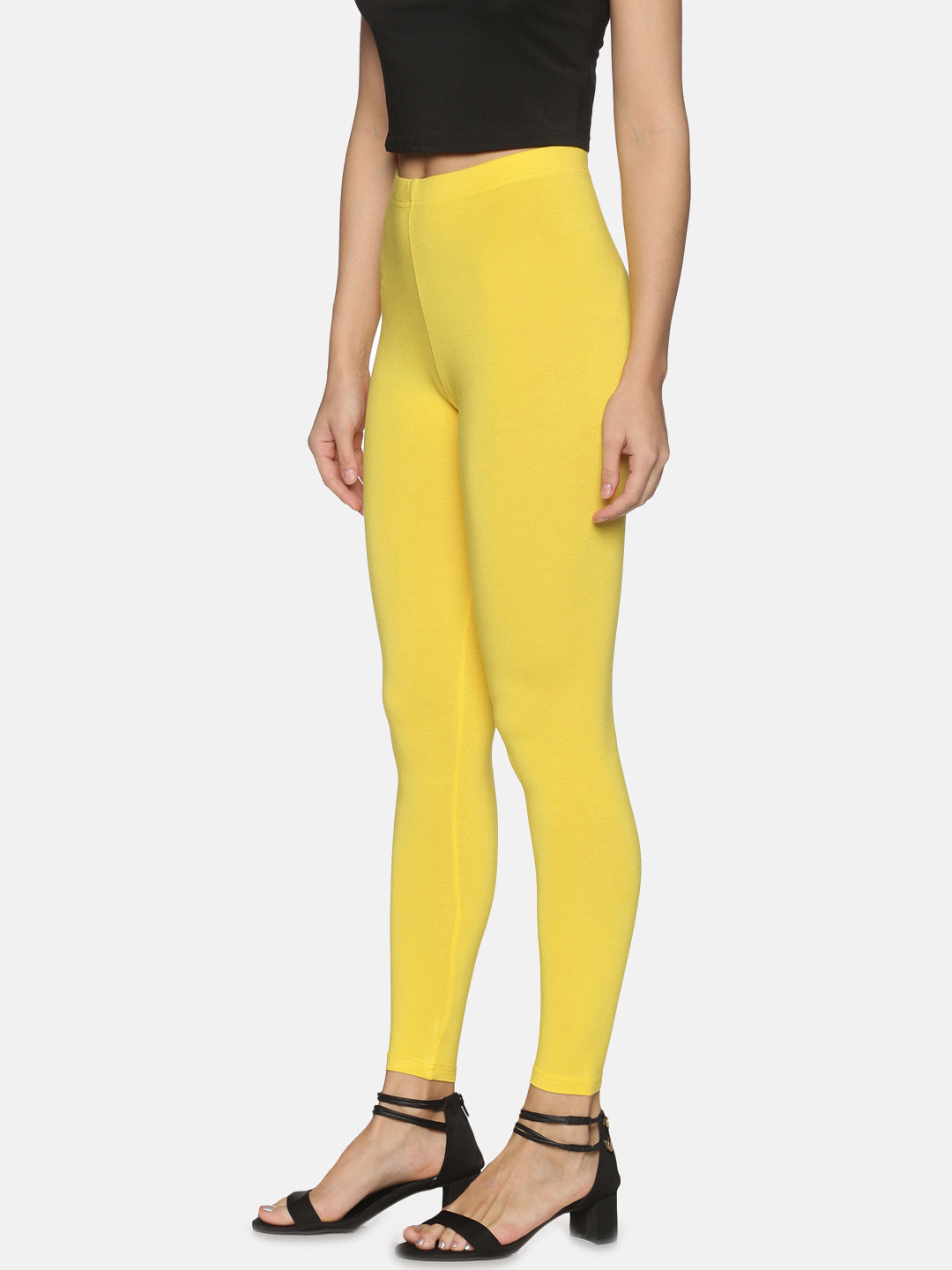Lemon yellow ankle
