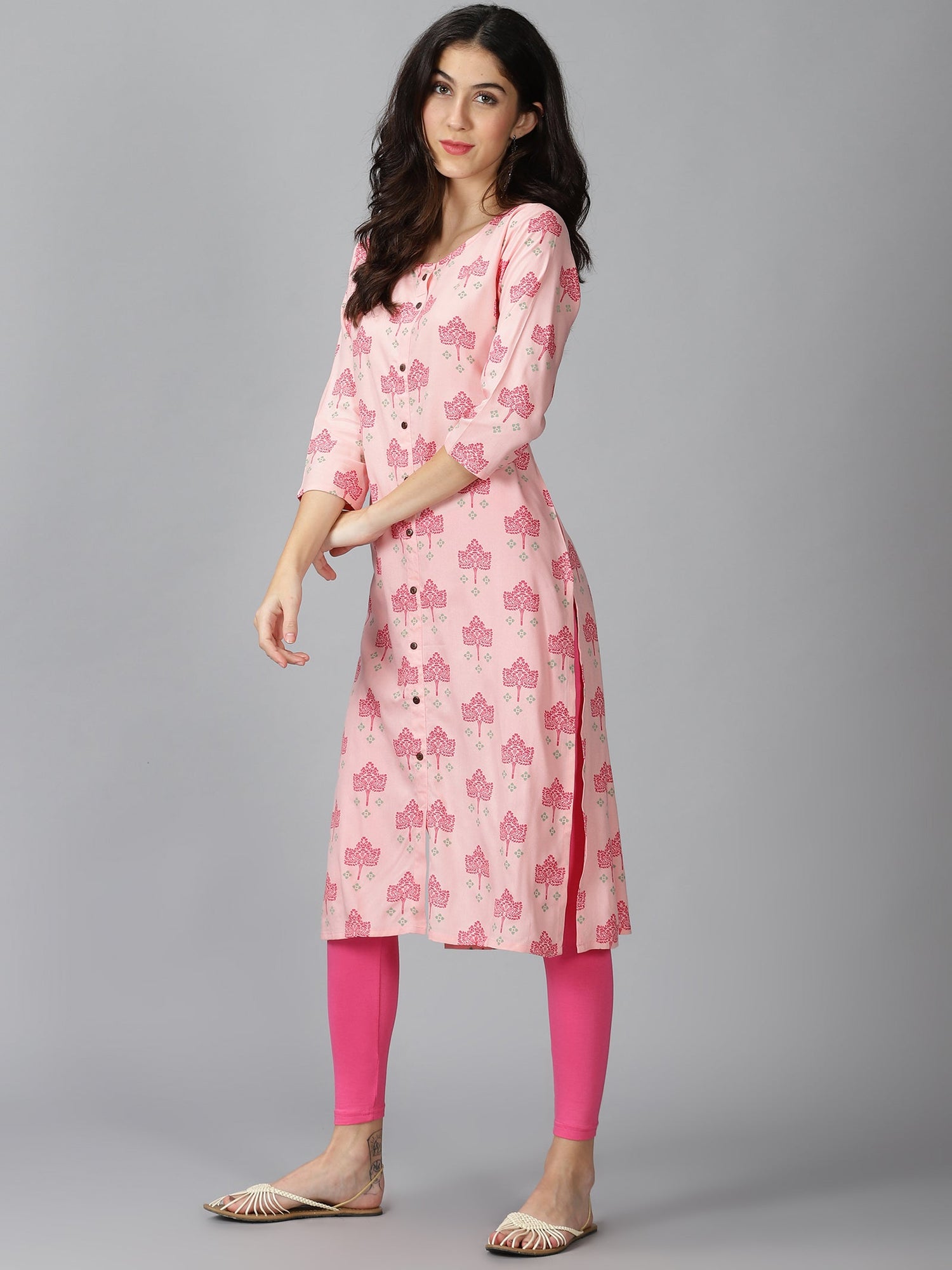 Infinity Trees Kurti