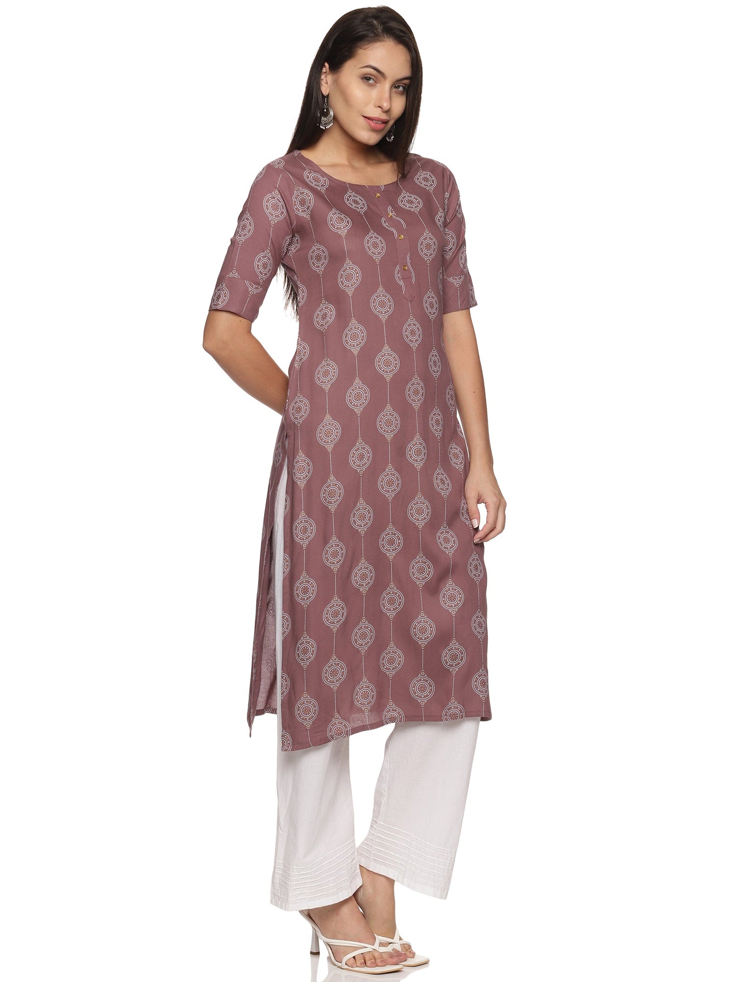 Concentric Dots Kurti