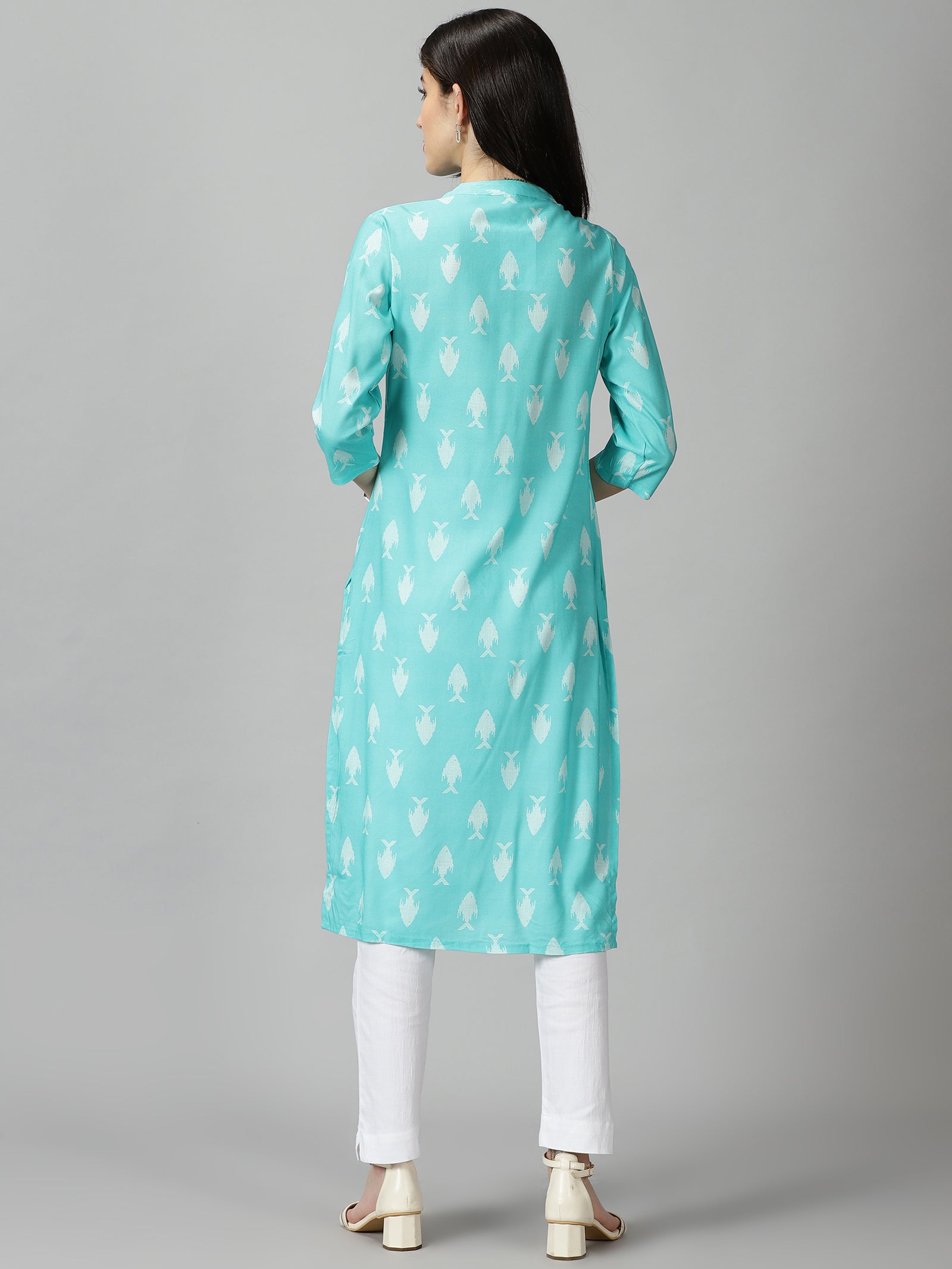 Checked Fishes Kurti