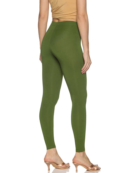 Forest green ankle