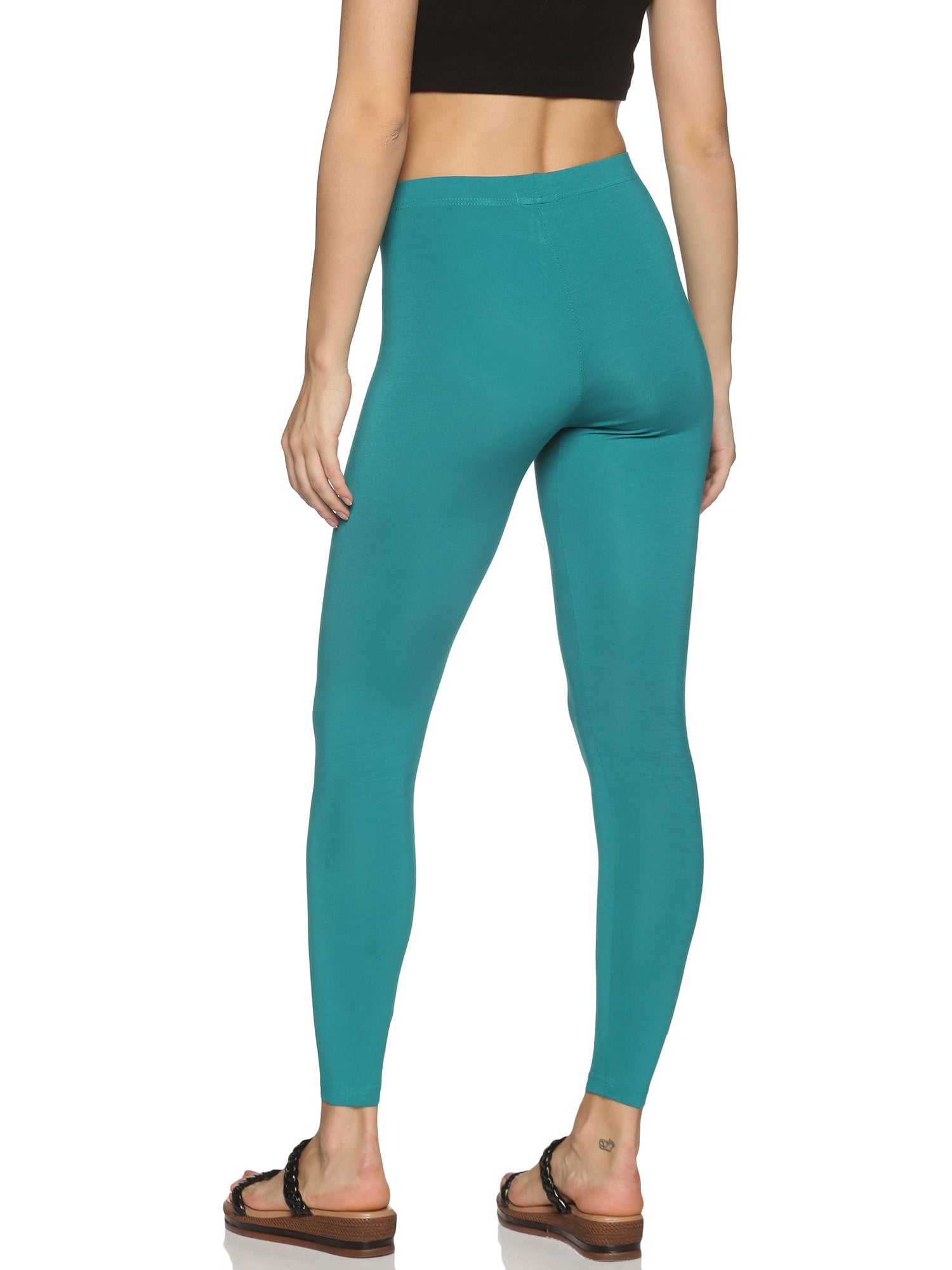 Peacock Green ankle