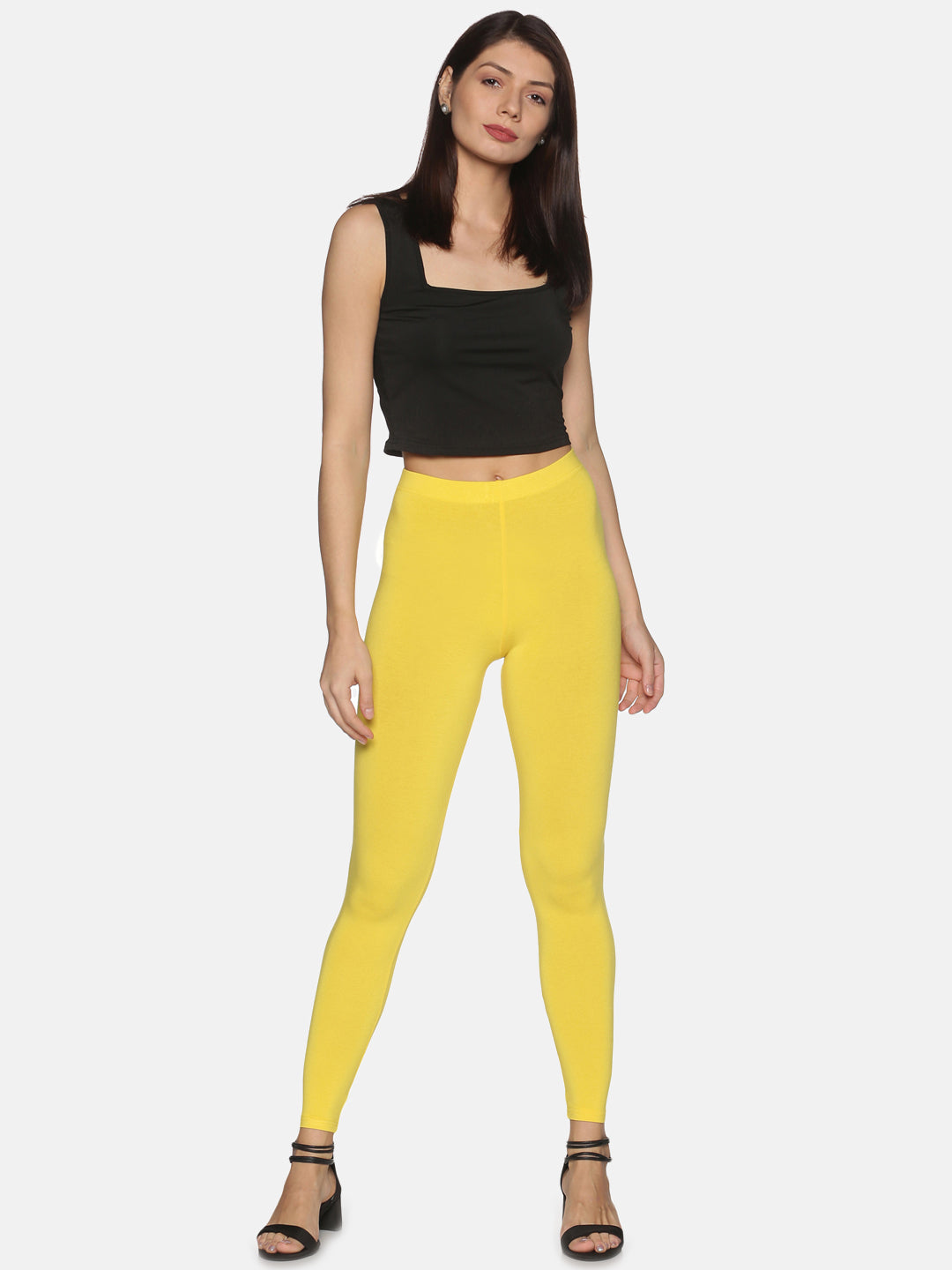 Lemon yellow ankle