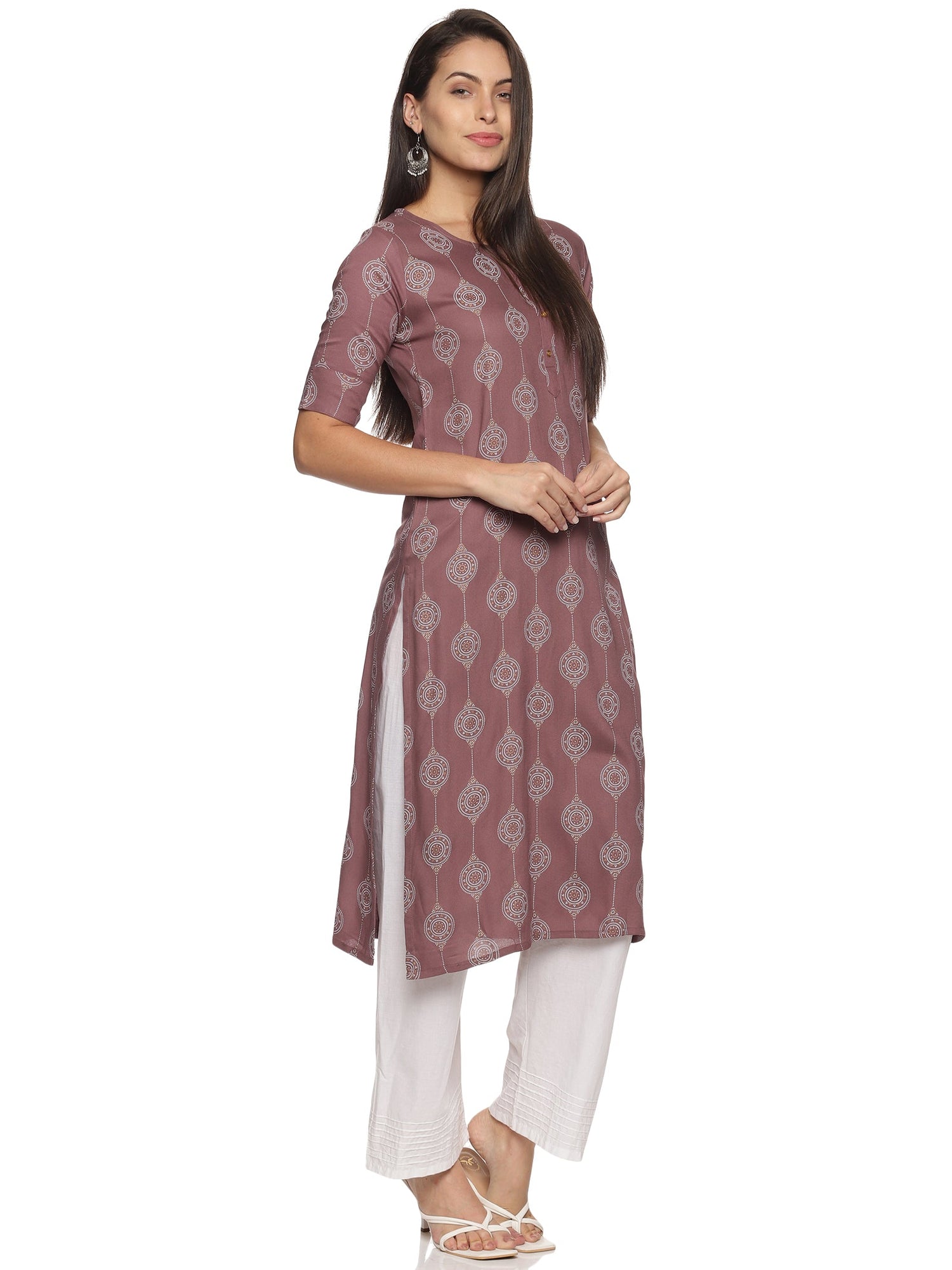 Concentric Dots Kurti