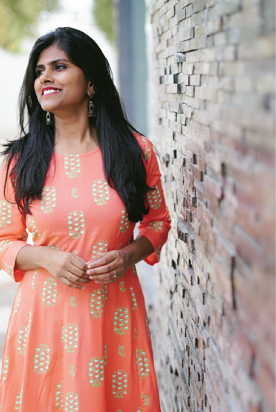 Floral Botany Kurti