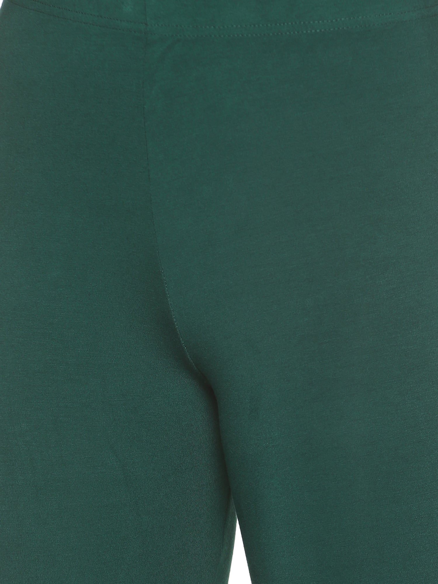 Bottle green churidar