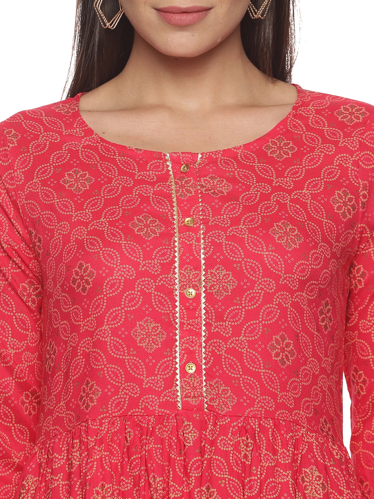 Bandhani Kurti