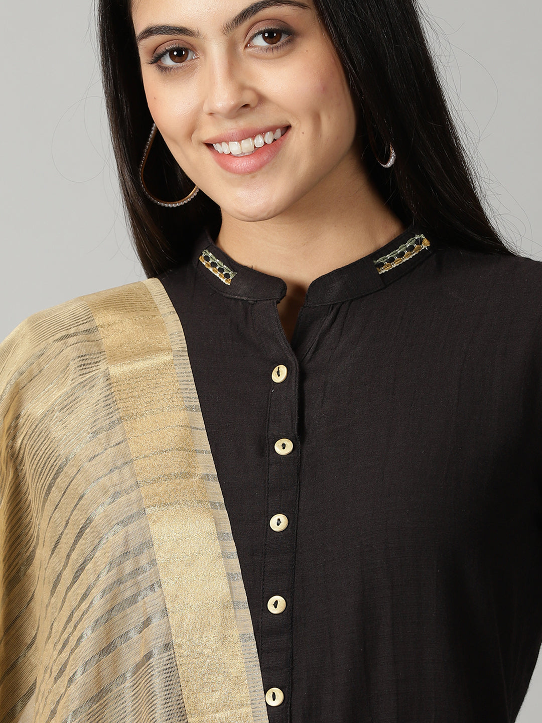 Gold Banarasi Dupatta