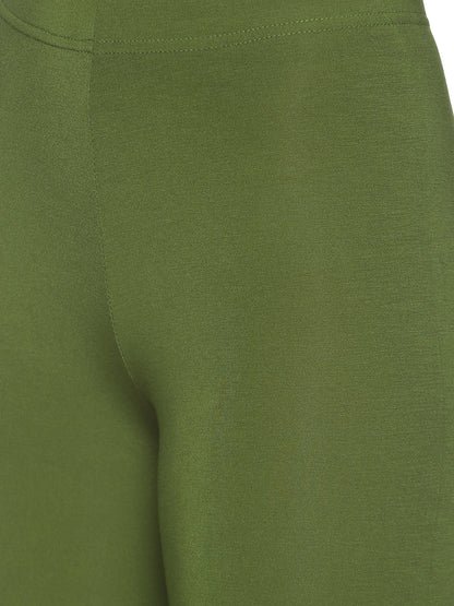Forest green ankle