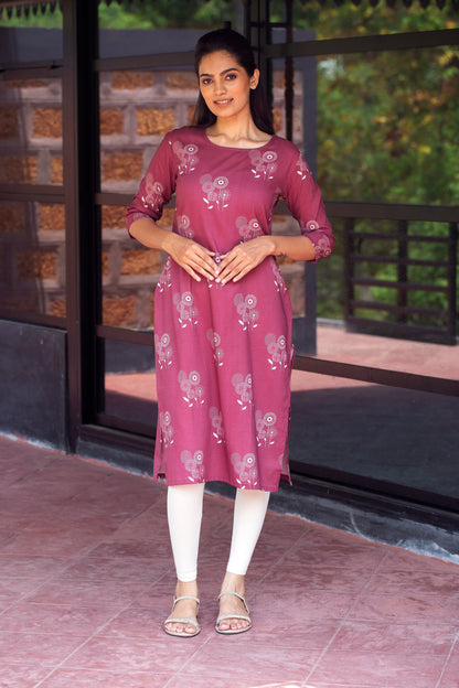 Flower Pop Kurti