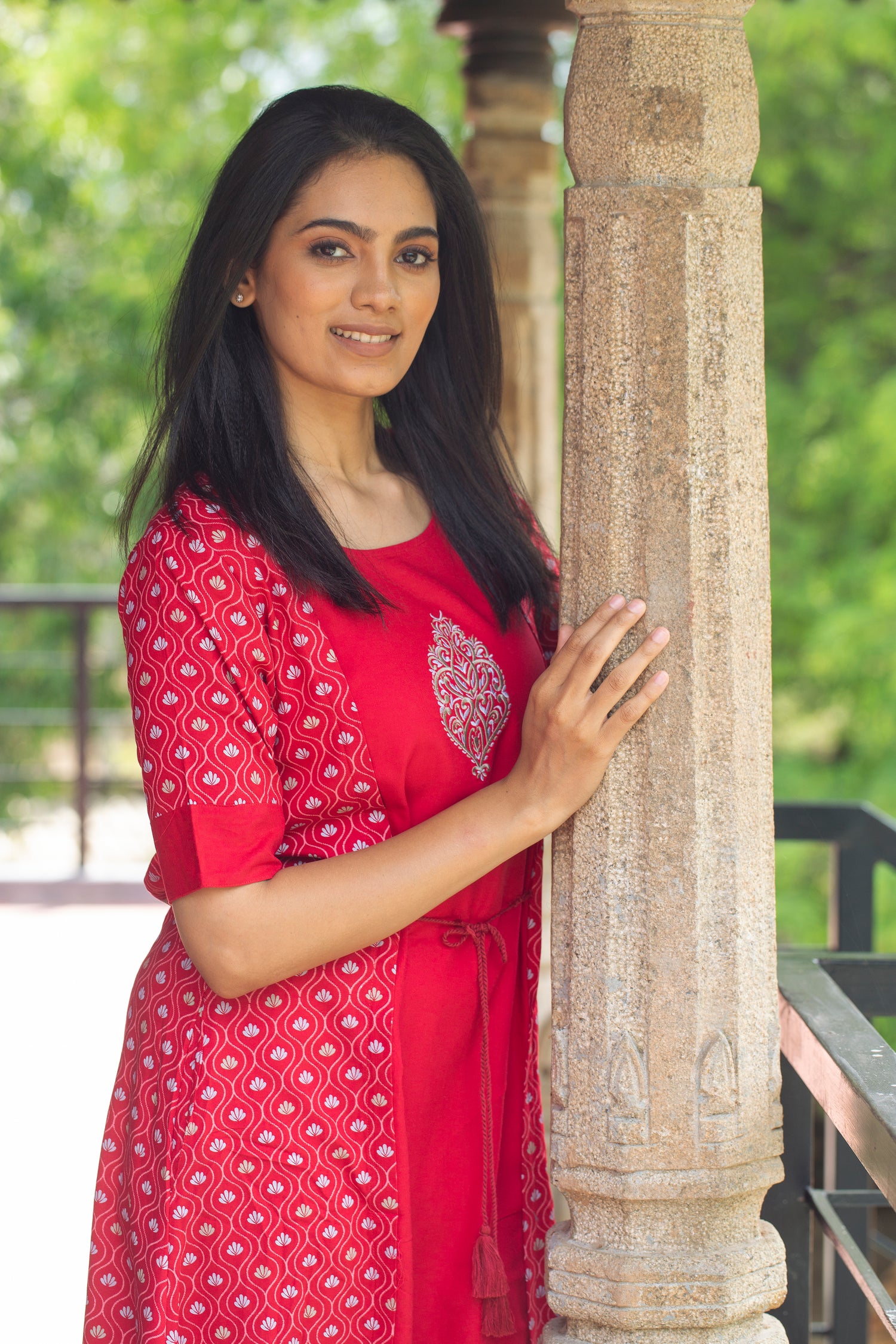 Floral Impression Kurti