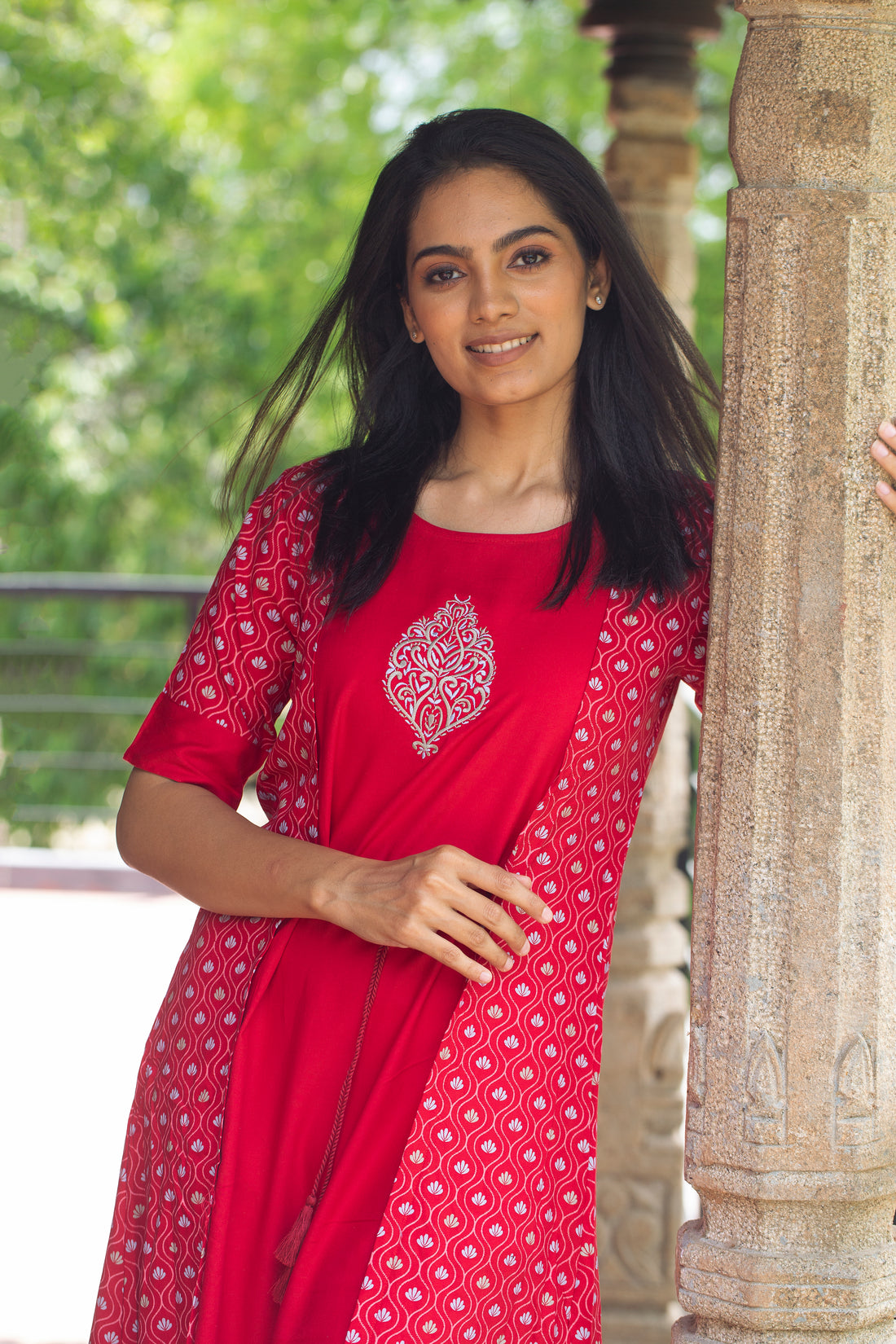Floral Impression Kurti