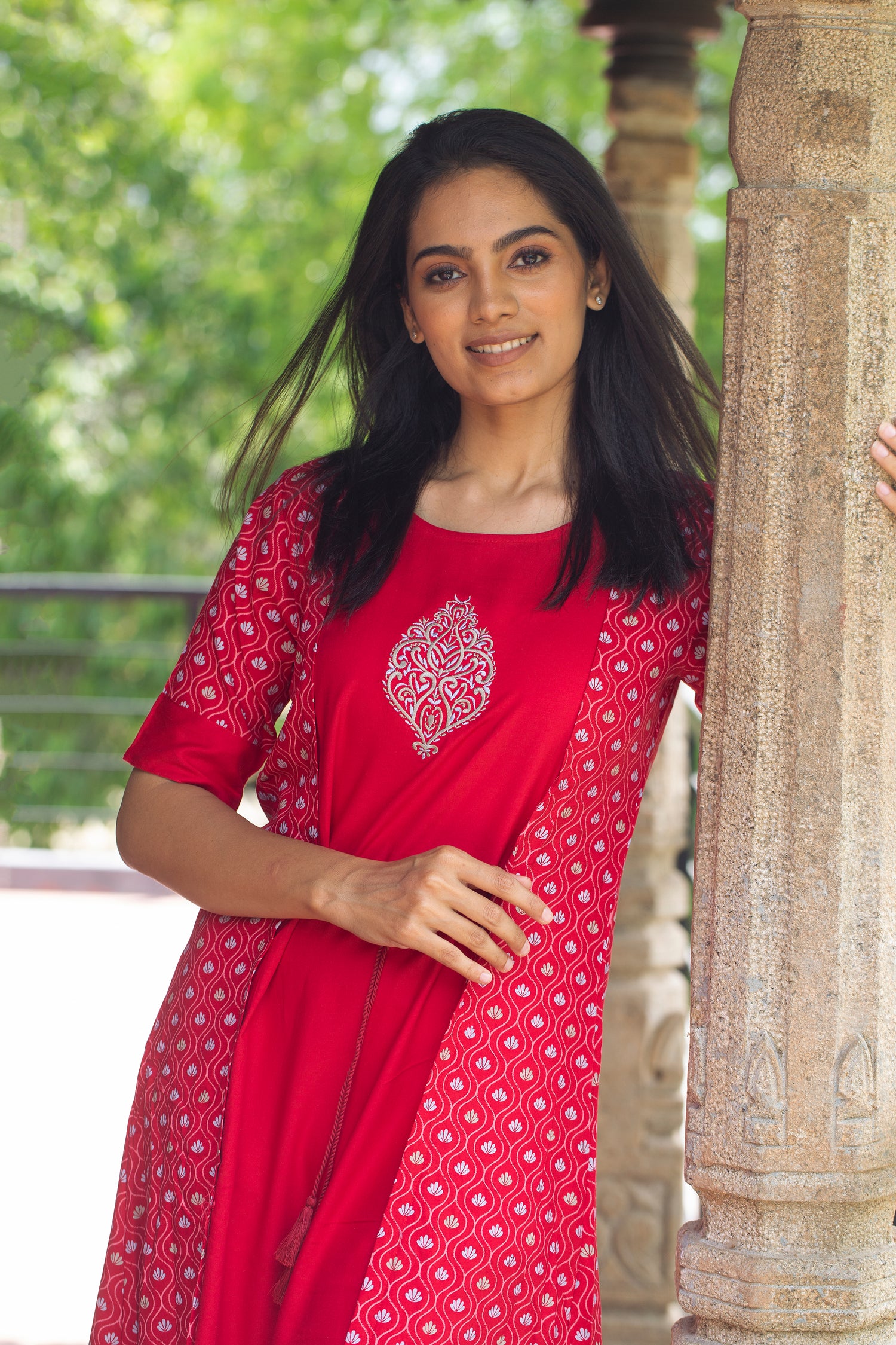 Floral Impression Kurti