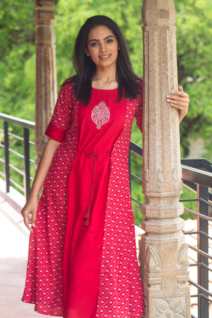 Floral Impression Kurti