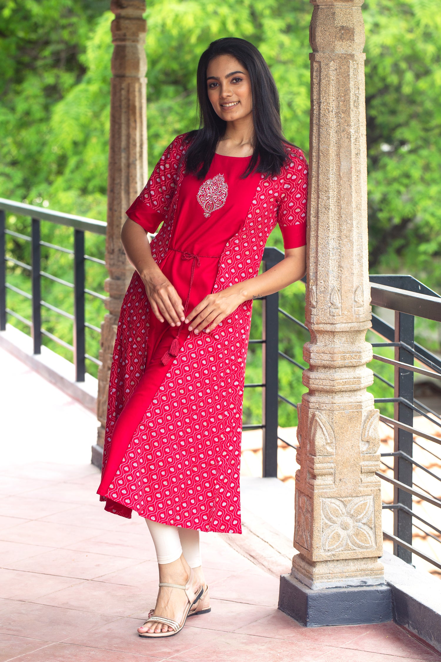 Floral Impression Kurti