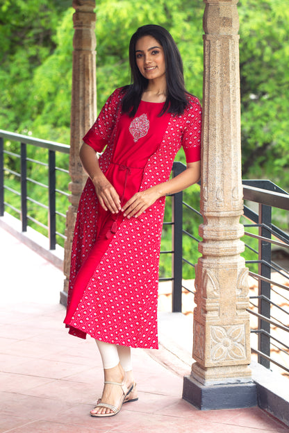 Floral Impression Kurti