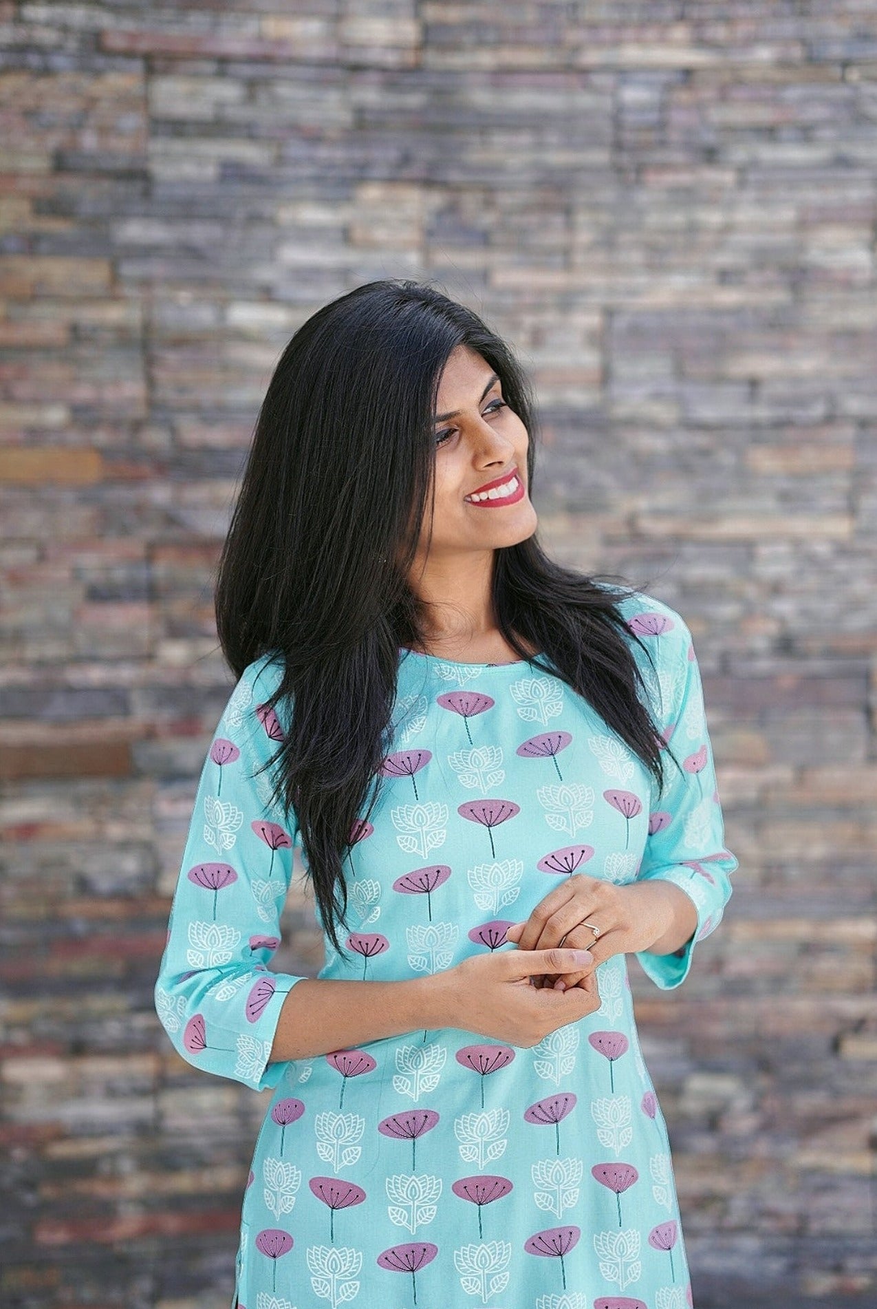 WILD FLOWER KURTI