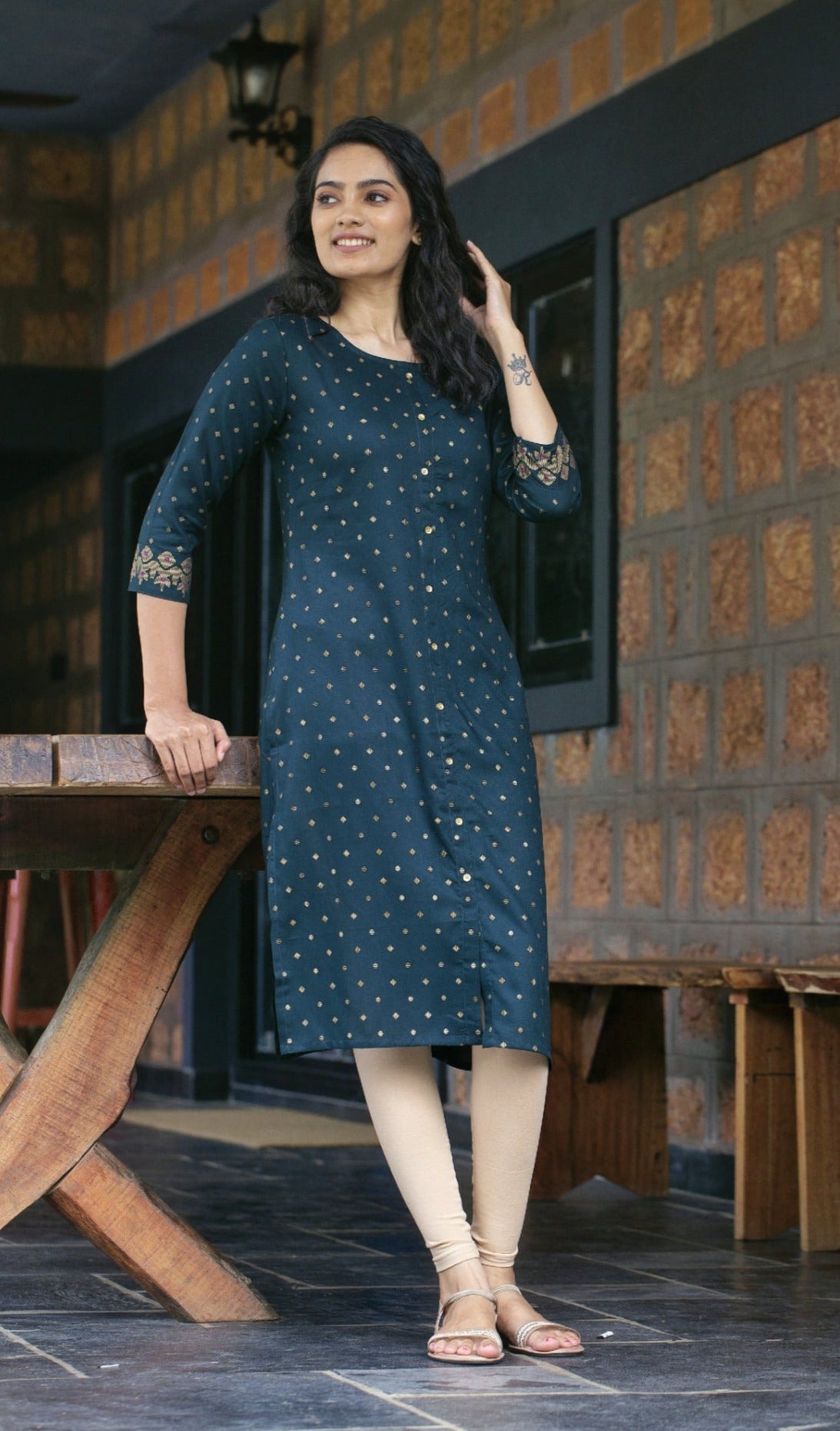 Diamond dots Kurti