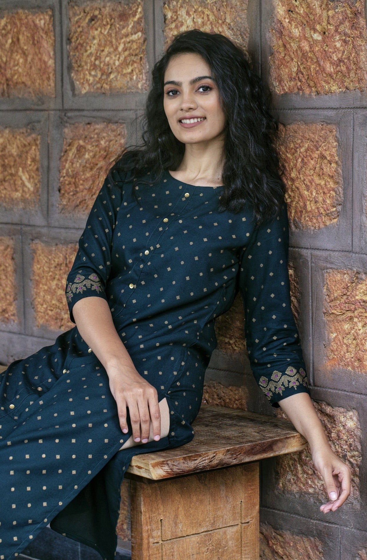 Diamond dots Kurti