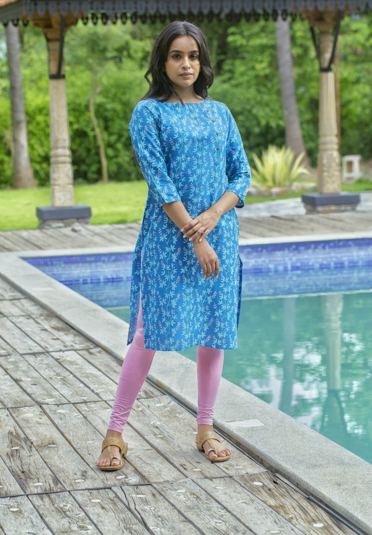 Blooming Paradise Kurti