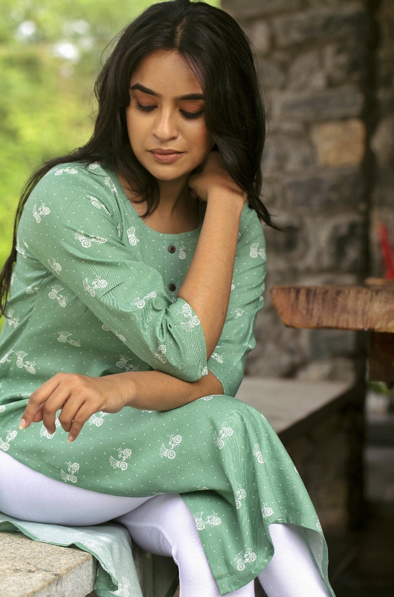 Vintage Rickshaw Kurti