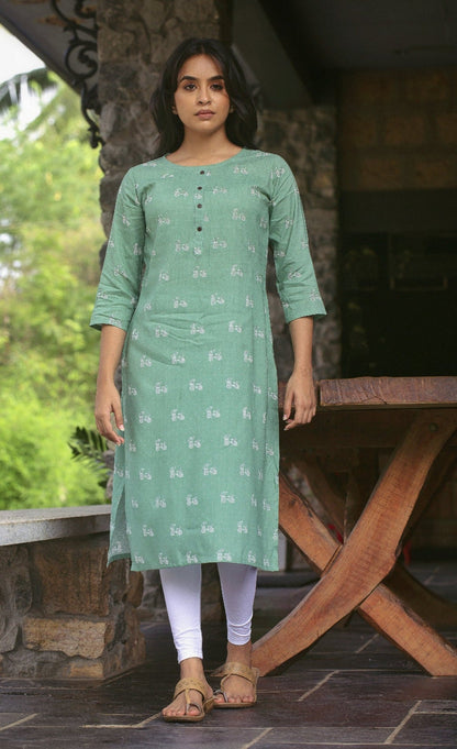 Vintage Rickshaw Kurti