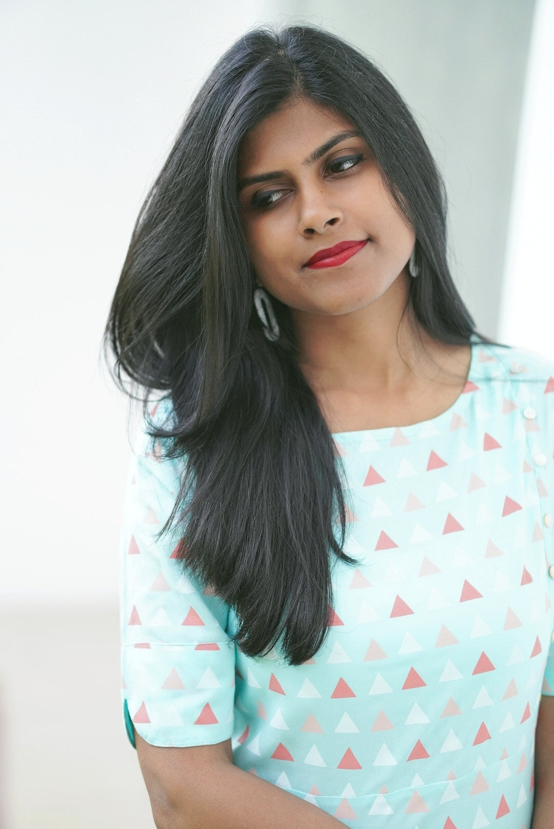 Tri Tri Triangles Kurti