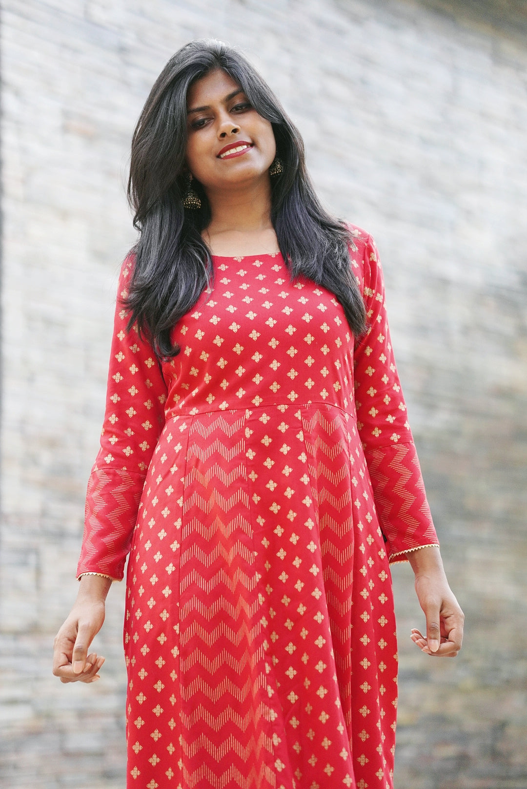 Chevron Motif Kurti