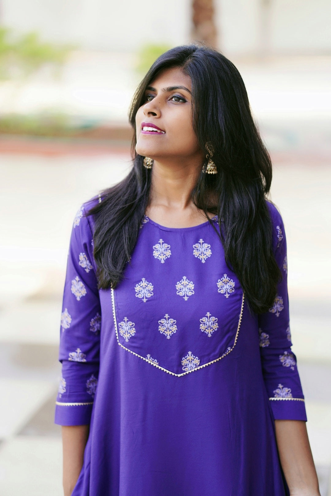 CELESTIAL BLOOM KURTI