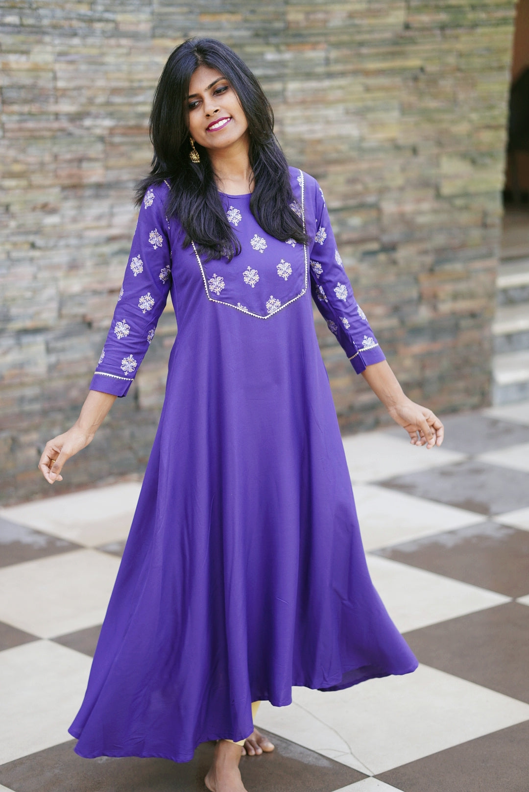 CELESTIAL BLOOM KURTI