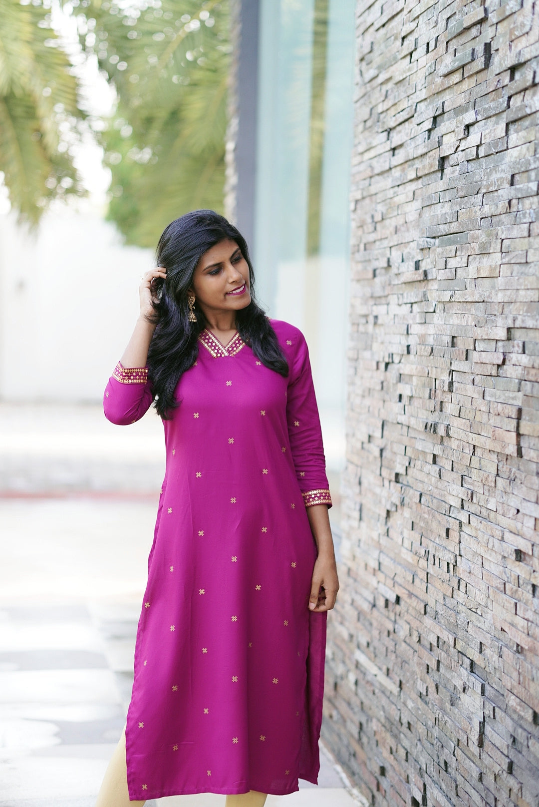 CRISS CROSS KURTI