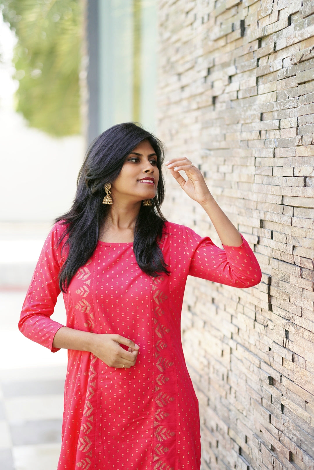 DITSY HEART KURTI